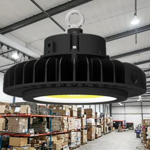 Energy Efficient High Bay Light Unique Design Industrial Plants Logistics Centers Warehouse Exhibition Halls IP65 Protection