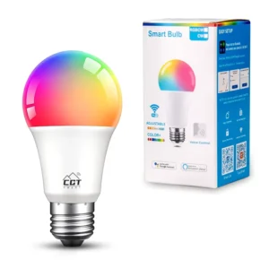 Energy Saving E26 E27 Base 9W RGB for Home Decoration WiFi Smart LED Bulb