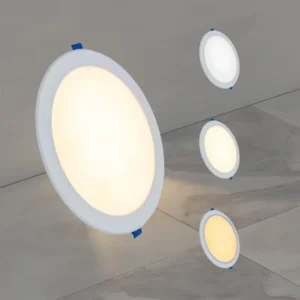 Factory 3W 6W 9W 12W 18W 24W Recessed Surface Silm DOB CCT Control 3000K 4000K 6500K Downlights Round Square LED Panel Light