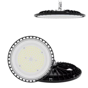 Factory Customization Industrial Warehouse Garage Lighting Aluminum 300w 200w 150w 100w DOB UFO High Bay Led Lamp