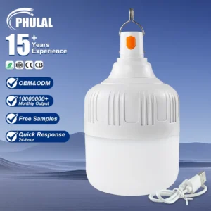 Factory Large Quantity Selling Indoor LED Bulbs 20W 30W 40W 50W Emergency Camping Light With CE CB