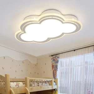 Factory Modern White Blue LED Lighting Indoor Decoration LED Light Cloud Ceiling Lamp Light for Living Room