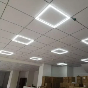 Factory Price 595*595 Ultra Slim 48W LED Panel Light Ceiling Panel Lighting Edge-Lit Panel Light