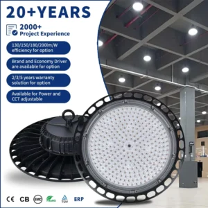Factory Price Industrial Lighting Explosion Proof SMD Aluminum 100W 400W UFO for High Bay Light Warehouse Use Dust proof
