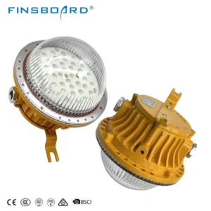 Factory Workshop Lighting Aluminum Tempered Glass UFO High Bay Light IP65 Waterproof 30W LED Explosion-Proof Light
