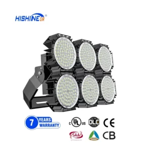 Football Stadium High Mast Light Floodlight High Power LED Module 500W 600W 800W 1000W Outdoor High Power Lamp Post