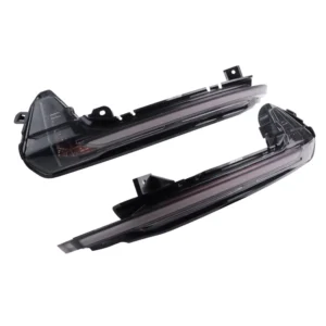 For Audi A6 C7 Dynamic Turn Signals Mirror Side Lamp Blinker Indicators Repeat Lamps Smoke Lens Pair