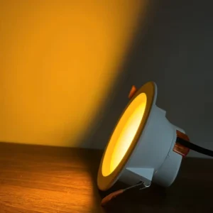 Full Spectrum LED Recessed Downlight CRI 99 Nichia Optisolis Day to Night Mode 7W 10W 20W