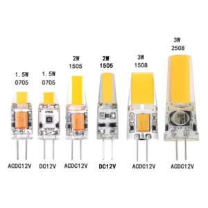 G4 AC DC 12V 24V Halogen Replacement Mini LED Lamp SMD2835 Candle Lamp Crystal Lamp