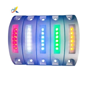 Half Round Road Stud LED Traffic Blinking Lamp Solar Stud Light