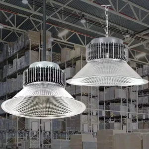 High Bay Industrial Workshop Light Basketball Court Warehouse IP65 Outdoor 100W 300W Remote Control