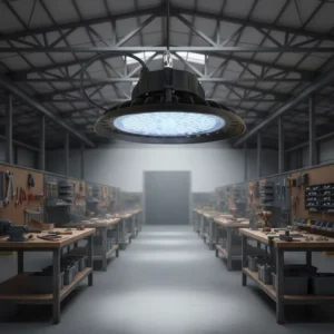 High Bay Light for Factory Use Aluminum Construction Multi Color Temperature Options