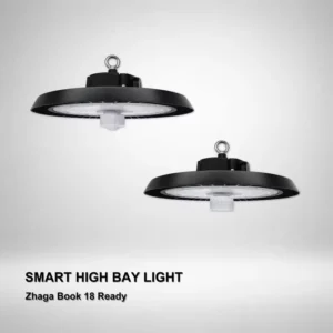 High Bright UFO LED Highbay Light Microwave Sensor Dimmable 150W 200W 240W IP65 Commercial Warehouse Workshop Ceiling Lamp