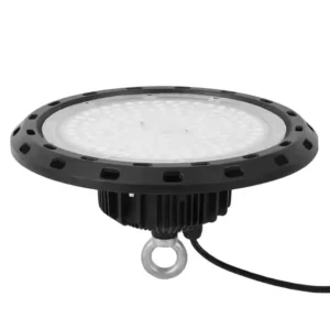 High Brightness 100W 150W 200W 150lm/W Aluminum Body LED UFO High Bay Light for Factory Warehouse Industrial Lighting