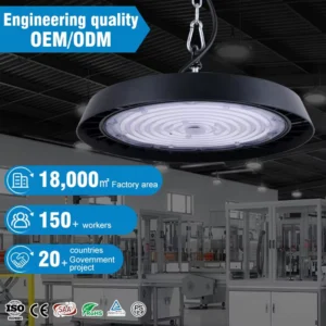 High Brightness 100W 150W 200W 240W Aluminum IP65 Waterproof LED High Bay Light Industrial UFO Lighting