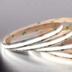 High Brightness DC 12V/24V 10mm 320LEDs 2700K-6500K Warm Natural White Flexible COB LED Strip Light IP67 CRI90 Remote/WiFi