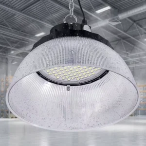 High Brightness Low Glare Eye Protection Honeycomb Design High Bay Light With PC Anti-Glare Lampshade For Large Supermarkets