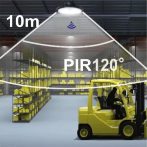 High Efficiency UFO Highbay Light High Lumen Warehouse Supermarket Industrial LED High Bay Light 10KV Surge Protection