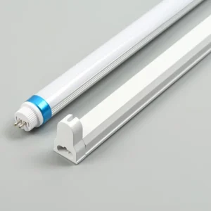 High Lumen Aluminum T5 Tube Light Energy Saving Super Bright Office Use Integrated LED Linear Light Supermarket PC CRI>80 2700K