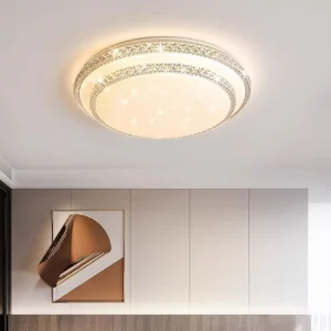High Lumen Surface Mounted Acrylic Luxury Modern Decorative LED Ceiling Lights for Living Room Hotel