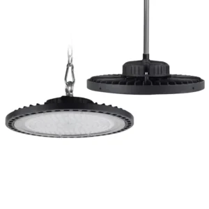 High Output UFO LED High Bay Light Industrial Warehouse Lighting 100W High Power Aluminum Commercial Factory Workshop Lamp