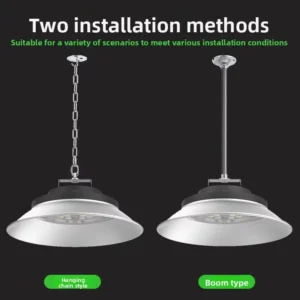 High Power High Brightness 300W IP65 Rated Aluminum Warehouse LED High Bay Light