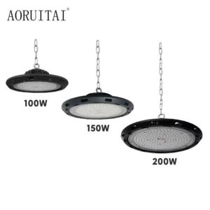 High Quality Warehouse Brightness IP65 Waterproof 100W 150W 200W 300W 400W 500W 600W UFO LED High Bay