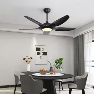 Home Lighting 48 Inch 60 Inch CB CE Approved Mute DC 30W Motor Remote Control Led Ceiling Fan With Lamp