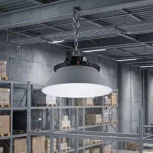 Honeycomb Aluminum High Bay Light CCT Dali 4000K 6000K IK08 IP65 Industrial UFO Light With Anti glare PC Cover For Workshop 150W