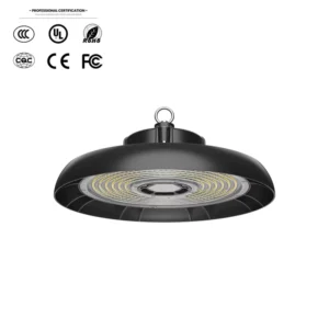 Hot Selling High Lumen Aluminum IP65 100W 300W Industrial Warehouse Workshop UFO LED High Bay Light Fixture 5 Year Warranty