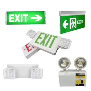 IP20 Waterproof Twin Spot Emergency Lighting Luminaire LED Bulb Type Fire Emergency Double Head Exit Sign Light 10 White 90 3W