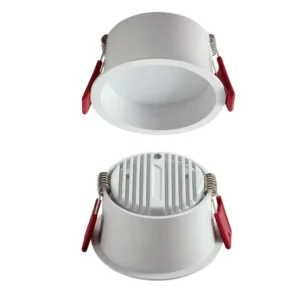 IP65 LED Downlight Aluminum Housing Anti glare LED Downlight 6000K Cool White 210mm E27 Recessed Downlight for Home Office
