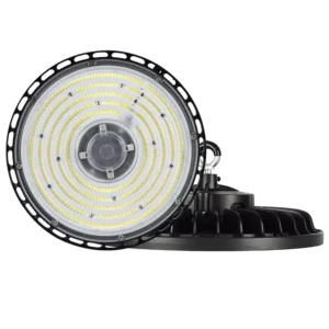 IP65 Waterproof 100W UFO LED High Bay Light Aluminum SMD3030 Warehouse Factory Industrial Commercial Workshop Lighting Kit