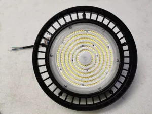 IP65 Waterproof Aluminum UFO High Bay Ceiling Light 100W 150W 200W 300W Industrial Warehouse Workshop