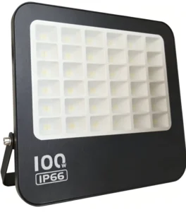 IP66 LED Floodlight Aluminum Housing Good Heat Dissipation Textured Glass Lens Industrial Outdoor Lighting