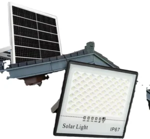 IP67 Waterproof 100w Emergency Floodlight with Motion Sensor for Outdoor Wall Mounted Outdoor Solar LED