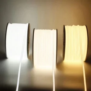 IP67 Waterproof Flexible 220V 110V AC COB LED Tape Light 10mm Width Self adhesive Cuttable COB LED Strip Light