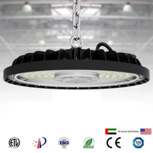 In Stock USA Canada UL LED High Bay Light 100W 150W 200W 300W 400W IP65 LED Hanging Light for Warehouse Workshop Factory