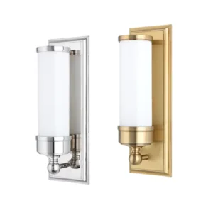 Indoor Decorative Glass LED Gold Modern Luxury Hotel Wall Light