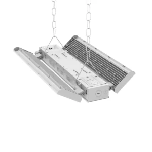 Indoor IP65 High Bay Lights 100W CE RoHS Natural White 150lm/w Dimmable Aluminum Supermarket Industrial Lighting