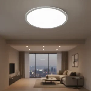 Indoor Lighting Smart Dimmable LED Ceiling Lamp for Living Room Bedroom Decoration Panel Lights Modern LED Ceiling Light White