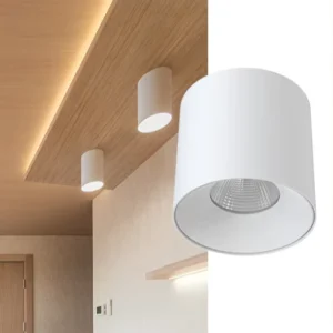 Indoor Project Lighting 10W 20W 30W 50W Round Spot Suspended Pendent Surface Mount Anti Glare Ceiling Led Downlight