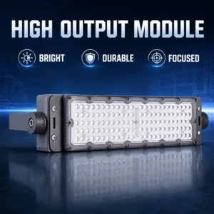 Industrial 100W COB LED Flood Light Outdoor IP65 Waterproof Warehouse High Bright Aluminum Floodlight