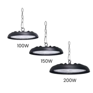 Industrial Commercial Lamp High Power Explosion Proof DMX Dimmable 30w 150w 200w 240w 300w 220v LED UFO High Bay Light