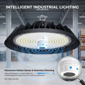 Industrial Grade Commercial 150W IP65 Flicker Free Driver Industrial High Bay Light for Sports Court