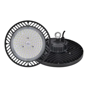 Industrial High Bay Lighting OEM&ODM IP65 100w 150w 200w 250W 300W Round Pendant UFO High Bay LED Lights for Warehouse Fixture