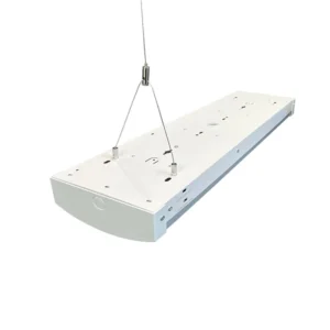 Industrial LED Linear High Bay Light for Warehouse Junction Box IP40 Rated Multi-Color Temperature (3000K-6500K) 5-Year Warranty