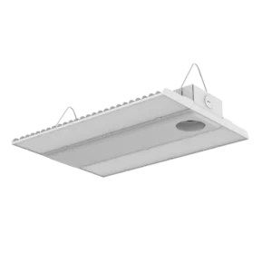 Industrial Linear High Bay Light 2FT Power CCT Adjustable Linkable Linear LED High Bay Fixture 100W 320W for Warehouse Factory