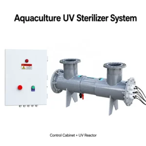 Industrial Recirculating Aquaculture System UV Sterilizer Large Flow Rate Water Disinfection Lamp Fish Farming Pond Treatment