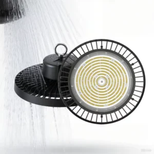 Industrial UFO High Bay Light 100W-300W SMD2835 Aluminum Alloy 6500K IP65 Long-Life Workshop Light for Factory Warehouse